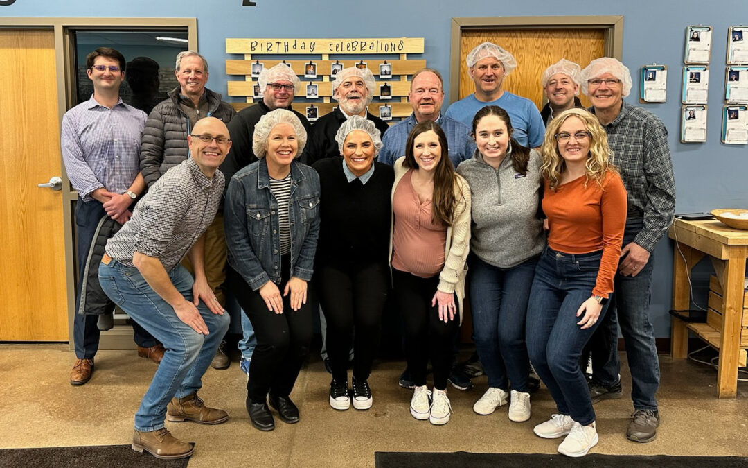 Long-standing partnership with Feed My Starving Children results in 28,296 meals and strategic real estate advice