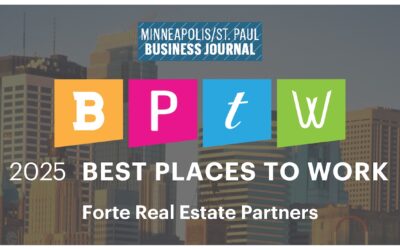 Forte Real Estate Partners Recognized as one of MSP Business Journal’s Best Places to Work